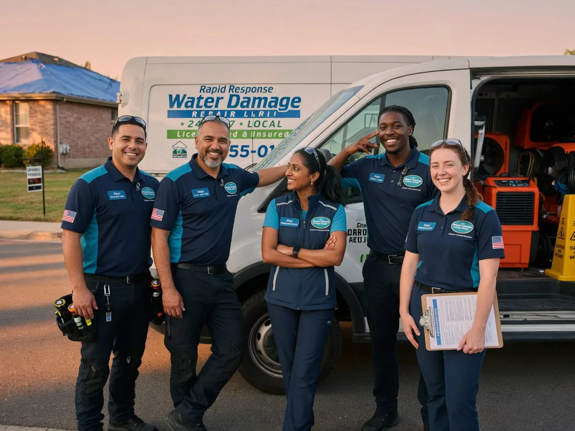 Water Damage Restoration company in West Point, TX