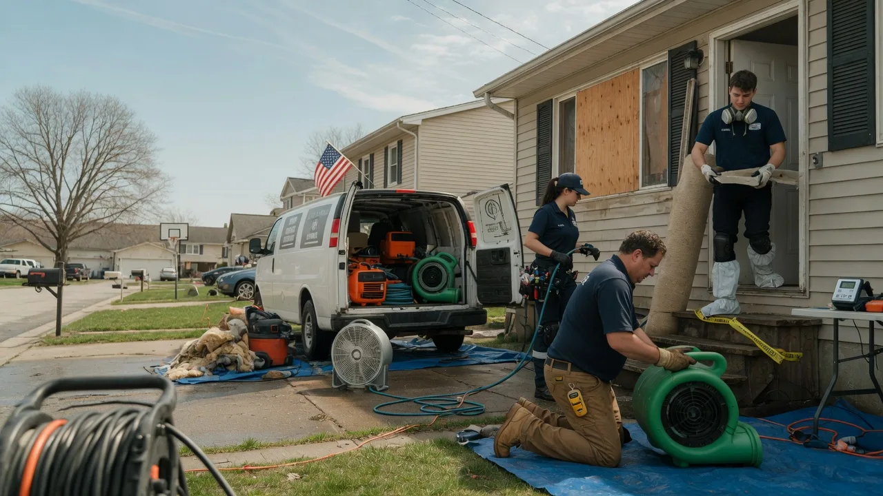 Water Damage Restoration in West Point, TX near me